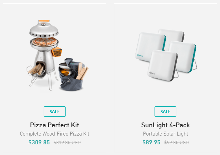 biolite uses precise prices