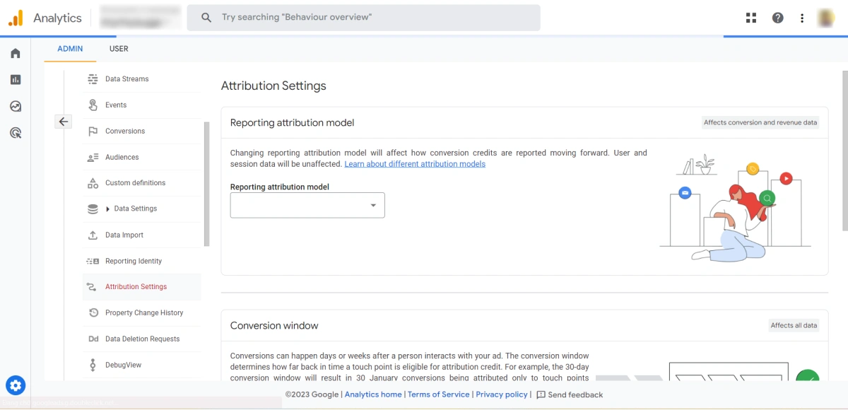 google analytics - advertising attribution
